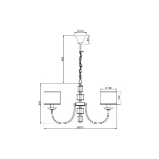 Подвесная люстра Vele Luce Soprano VL4194P06-foto7