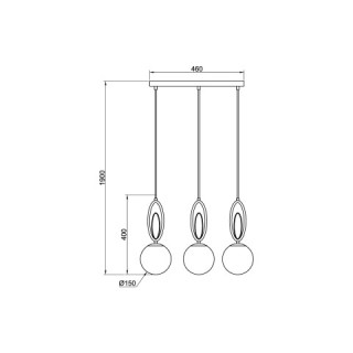 Подвесной светильник Vele Luce Phlox VL5853P03-foto5