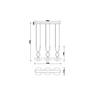 Подвесной светильник Vele Luce Janice VL5444P03-foto4