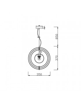 Подвесной светильник Vele Luce Orion VL1834P01-foto6