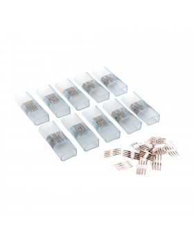 Переходник для одностороннего неона LS001 220V 5050 RGB (10 шт.) PSL-12-foto2