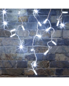 Праздничная гирлянда бахрома белый с эффектом мерцания 3*0,6м IP65 100-101-foto5
