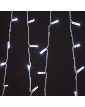 Праздничная гирлянда нить белый 10м IP65 400-101-foto4