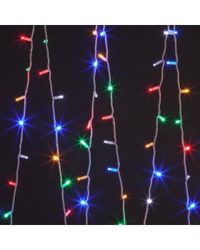 Новогодняя гирлянда нить мульти с эффектом мерцания 10м IP65 400-101-foto9