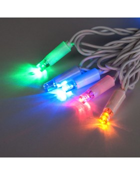 Новогодняя гирлянда нить мульти с эффектом мерцания 10м IP65 400-101-foto10