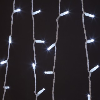 Праздничная гирлянда нить белый с эффектом мерцания 20м IP65 400-102-foto3
