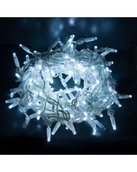 Праздничная гирлянда нить белый с эффектом мерцания 20м IP65 400-102-foto2