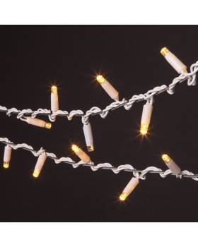 Праздничная гирлянда нить теплый белый 20м IP65 400-102-foto3