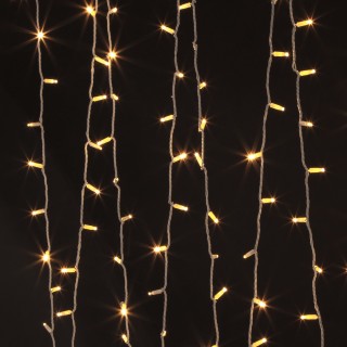 Праздничная гирлянда нить теплый белый 20м IP65 400-102-foto2