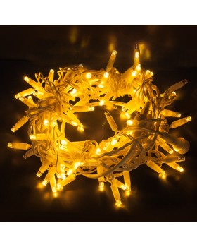 Праздничная гирлянда нить теплый белый 20м IP65 400-102-foto4