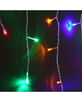 Праздничная гирлянда бахрома мульти 1,8*0,5м IP20 100-001-foto2