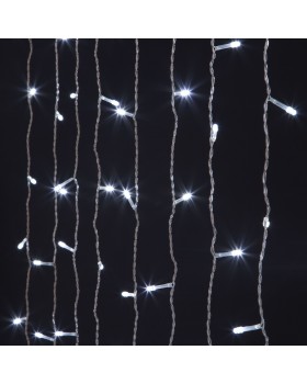 Праздничная гирлянда занавес белый 2*3м IP20 200-002-foto3