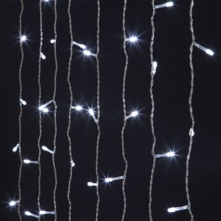 Праздничная гирлянда занавес белый 2*3м IP20 200-002-foto3