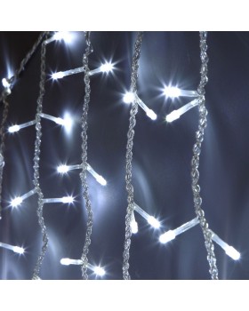 Праздничная гирлянда занавес белый 2*3м IP20 200-002-foto4