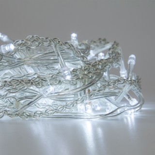 Праздничная гирлянда занавес белый 1,5*1м IP20 200-001-foto5