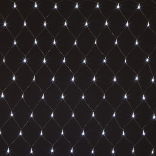 Праздничная гирлянда сеть белый 1,5*1,5м IP20 300-001-foto2