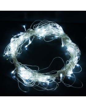 Праздничная гирлянда сеть белый 1,5*1,5м IP20 300-001-foto4