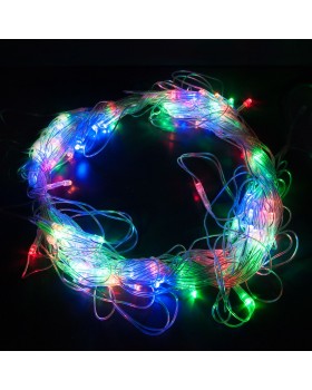 Праздничная гирлянда сеть мульти 1,5*1,5м IP20 300-001-foto5