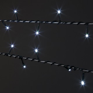 Праздничная гирлянда нить белый 5м IP20 400-001-foto9