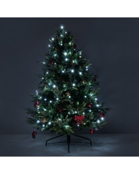 Праздничная гирлянда нить белый 5м IP20 400-001-foto10