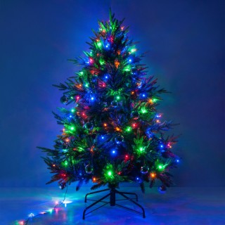 Праздничная гирлянда нить мульти 5м IP20 400-001-foto12