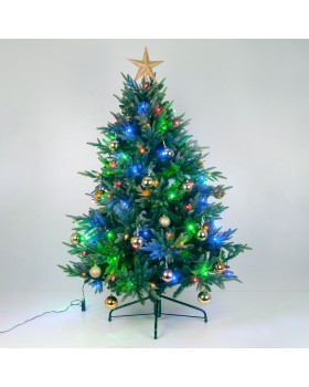 Праздничная гирлянда нить мульти 10м IP20 400-002-foto10