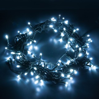 Праздничная гирлянда нить белый 10м IP20 400-002-foto2