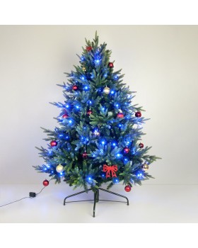 Праздничная гирлянда нить голубой 10м IP20 400-002-foto3