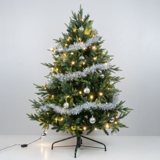 Праздничная гирлянда нить теплый белый 10м IP20 400-002-foto8