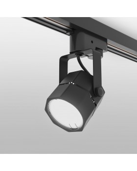 Трековый светильник для однофазного шинопровода Robi GU10 Черный MRL 1004