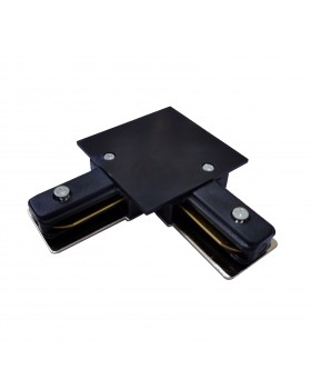 Коннектор угловой для однофазного встраиваемого шинопровода (черный) TRCM-1-1-L-BK Коннектор угловой для однофазного встраиваемого шинопровода (черный) TRCM-1-1-L-BK