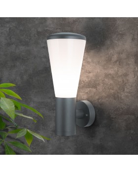 Настенный уличный светильник IP54 серый 1416 TECHNO-foto3
