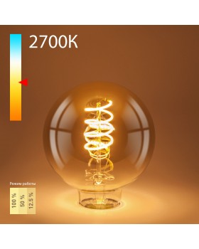 Филаментная светодиодная лампа Dimmable 5W 2700K E27 BL161