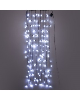 Гирлянда занавес на ель белый 0,45*1,5м IP20 200-003-foto5
