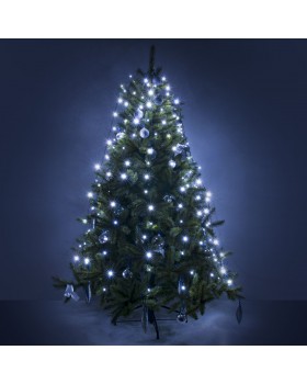 Гирлянда занавес на ель белый 0,45*1,5м IP20 200-003-foto7