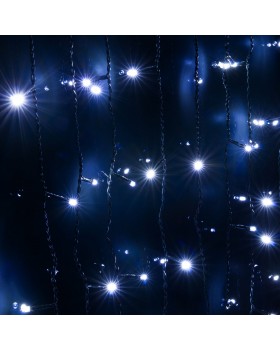 Гирлянда занавес на ель белый 0,45*1,5м IP20 200-003-foto9