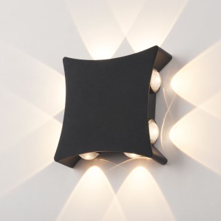 Уличный настенный светодиодный светильник 1631 TECHNO LED чёрный 1631 TECHNO LED чёрный-foto2