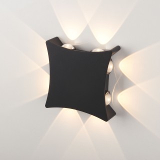 Уличный настенный светодиодный светильник 1631 TECHNO LED чёрный 1631 TECHNO LED чёрный-foto3