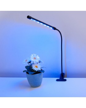 Светодиодный светильник для растений на прищепке FT-004 чёрный-foto2