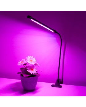 Светодиодный светильник для растений на прищепке FT-004 чёрный-foto8