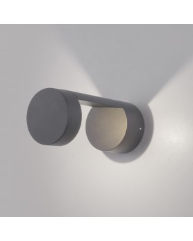 Уличный настенный светодиодный светильник Nimbus IP54 1540 TECHNO LED серый
