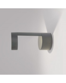 Уличный настенный светодиодный светильник Nimbus IP54 1540 TECHNO LED серый-foto3