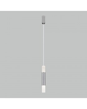 Подвесной светодиодный светильник 50210/1 LED хром-foto2