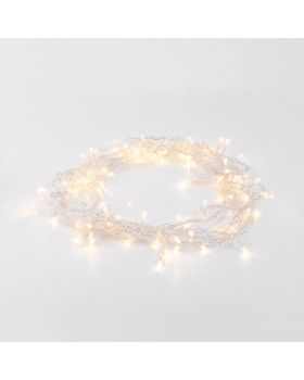 Светодиодная гирлянда занавес теплый белый 1,5*1м IP20 200-001-foto5