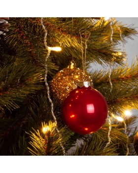 Светодиодная гирлянда занавес теплый белый 1,5*1м IP20 200-001-foto9