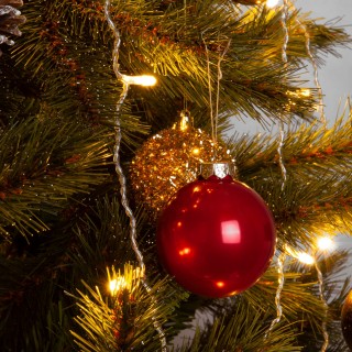 Светодиодная гирлянда занавес теплый белый 1,5*1м IP20 200-001-foto9