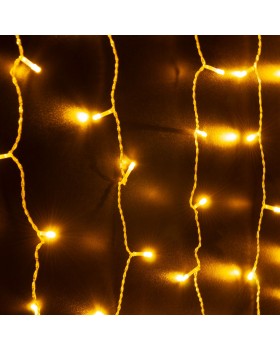 Гирлянда занавес теплый белый 2*3м IP20 200-002-foto4