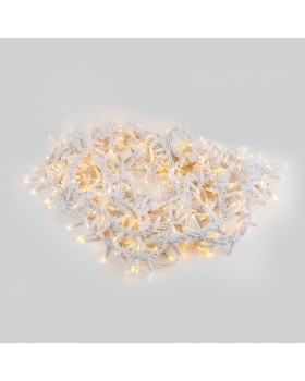 Праздничная гирлянда занавес теплый белый с эффектом мерцания 2*3м IP65 200-101-foto6