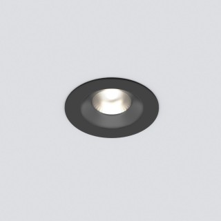 Встраиваемый светодиодный влагозащищенный светильник IP54 35126/U черный