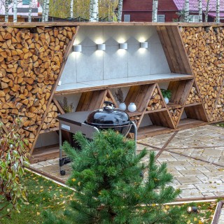 Blade белый уличный настенный светодиодный светильник 1518 TECHNO LED-foto6